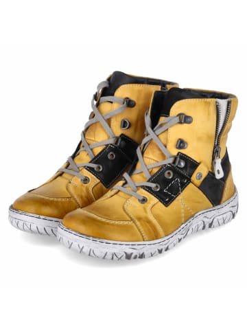 Schnürboots in gelb