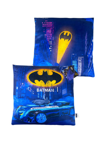 Dekokissen Batman - (L) 40 cm x (B) 40 cm in Blau