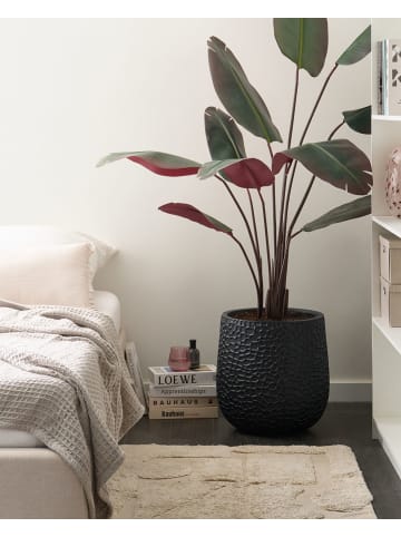 Outdoor Blumentopf QIYUN in Schwarz - (W) 41 x (H) 43 x (L) 41 cm