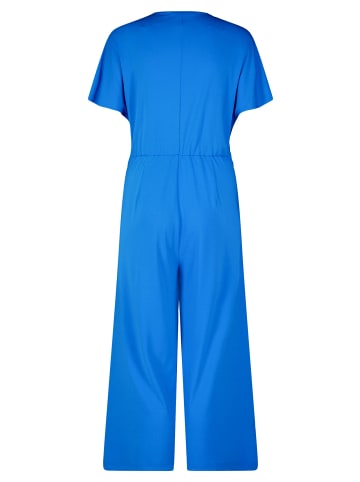 Jumpsuit mit Eingrifftaschen in mittelblau