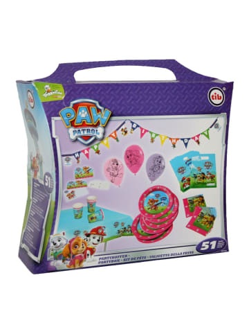 XXL Party Geburtstag Set für Mädchen | Paw Patrol | 51 Teile