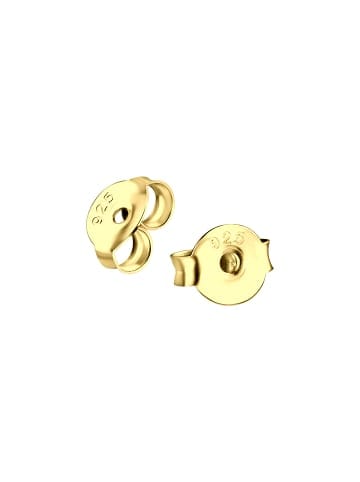 Ohrringe, Ohrstecker HASE in Gold aus 925 Sterling Silber, 2-tlg.