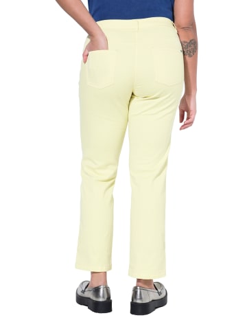 Jeans in sorbet gelb
