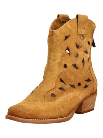 Stiefelette Sand