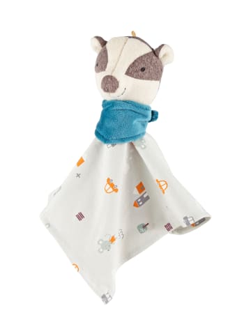 Schnuffeltuch sigibaby in Weiß/Grau