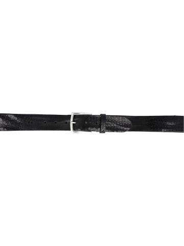 Gürtel Leder schwarz