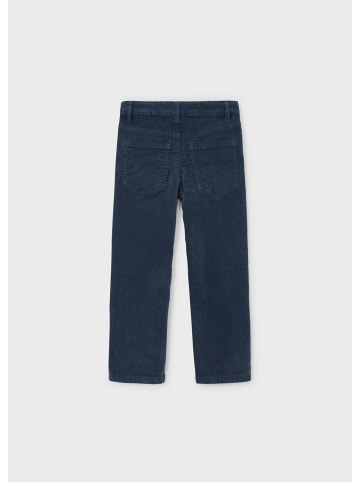 Cordhose regular fit in marineblau
