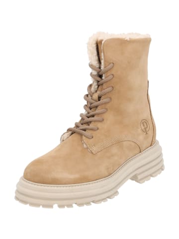 Schnürstiefel Cabrera in Beige