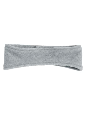 Fleece-Stirnband in Grau/Melange