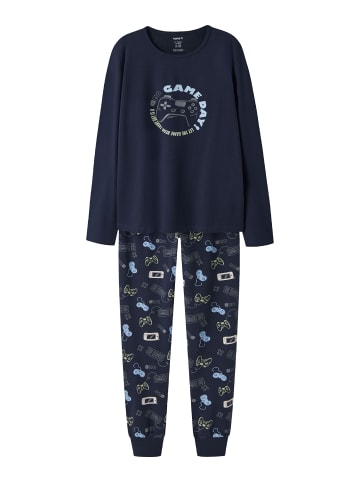 Nachtwäsche-Set in Navy Blazer