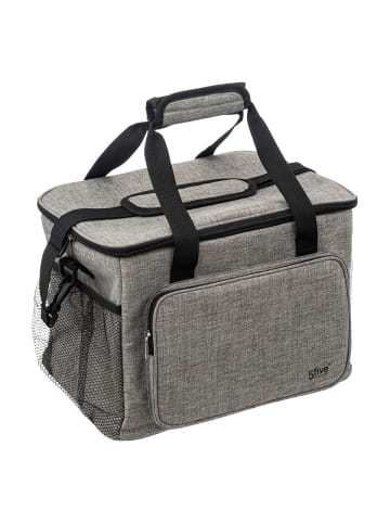 Thermo-Einkaufstasche, 20 l in Grau, 30 x 23 x 35 cm