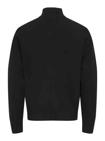 Strickjacke in Black 1