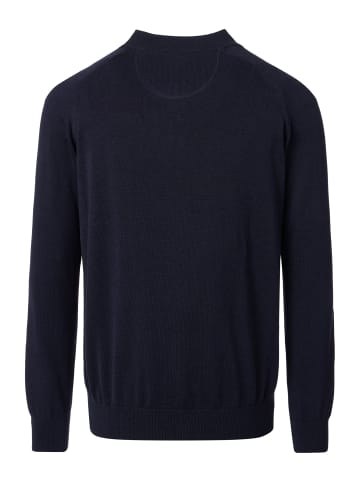 Strickjacke Basic in Dunkelblau