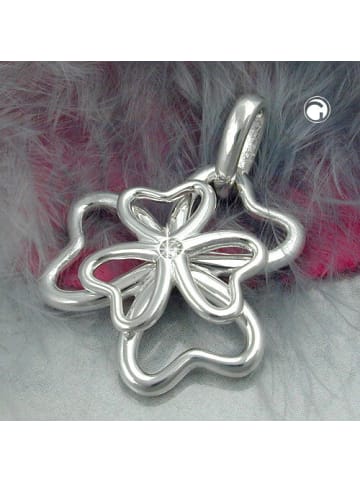 Anhänger 18mm Silber 925 in silber