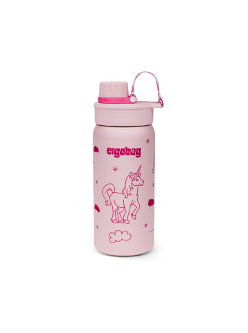 ergobag Edelstahl Trinkflasche Einhorn