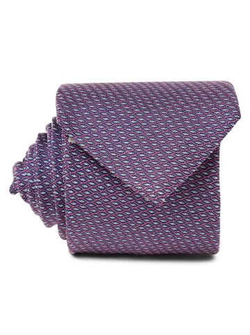 Krawatte in rosa marine - 0001
