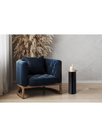 Bodenkerzenständer Art Deco 185 in schwarz - gold