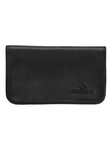 Nappa Schmuckkasten Leder 12 cm schwarz