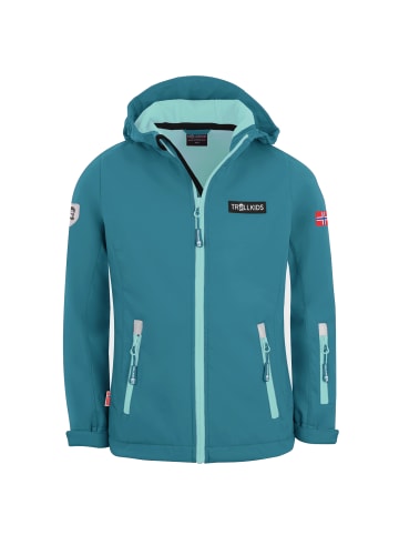 Softshelljacke Oslofjord in teal/aqua