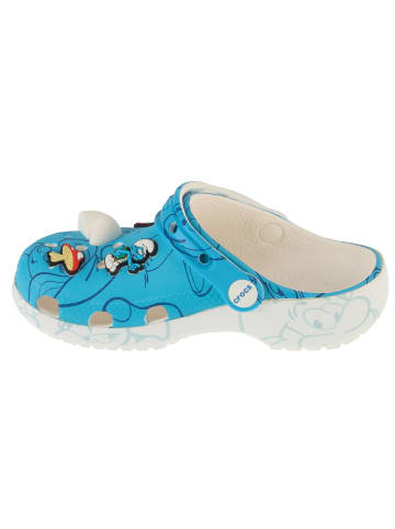 Crocs Classic Smurfs Clog Kids in Blau