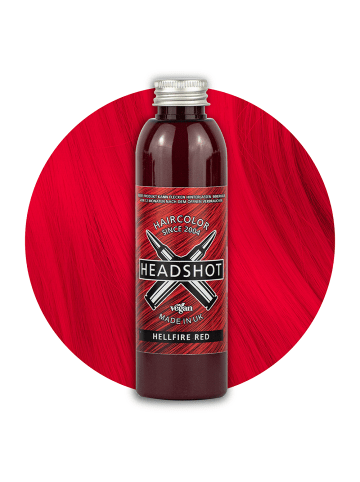 vegane Haarfarbe Hellfire Red 150 ml semipermanente Haartönung