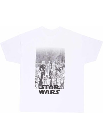 T-Shirt in Weiß