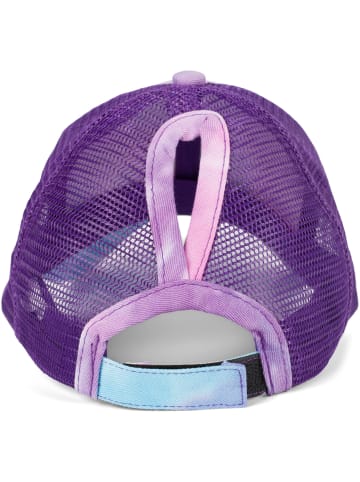 Baseball Cap in Türkis-Violett