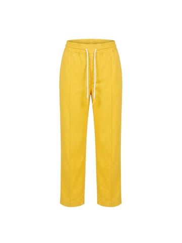 Gelb Baumwolle Damen Hose