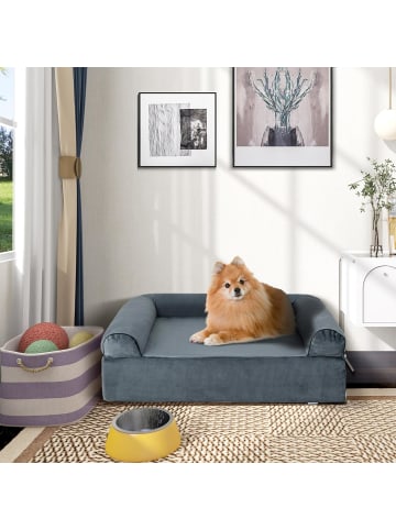 Orthopädisches Hundebett in Grau
