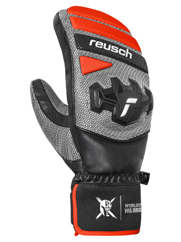 Fäustlinge Worldcup Warrior Team Mitten in 7588 blck/silver/fluo red
