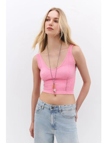 Blouse in Rosa