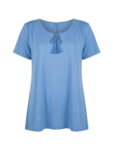 Blouse in Blau