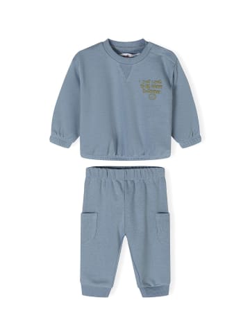 2tlg. Set: Jogginganzug 24fleece12 in Blau