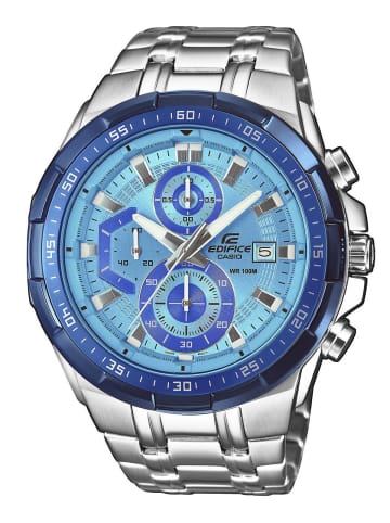 Edifice Herren-Chronograph Blau
