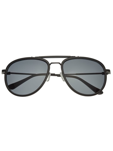 Polarisierte Sonnenbrille "Maestro" in Schwarz/Schwarz