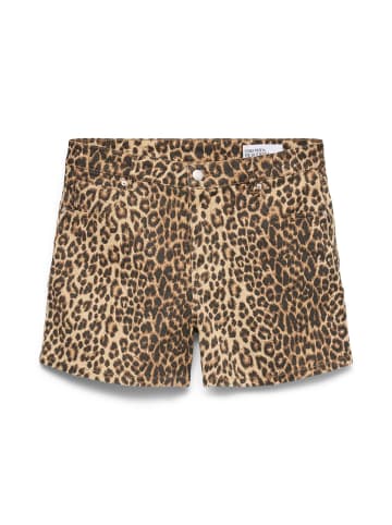 Jeans-Shorts in Silver Mink