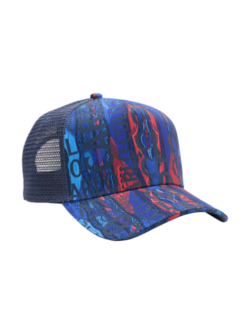 Trucker Cap Cominato in Royalblau