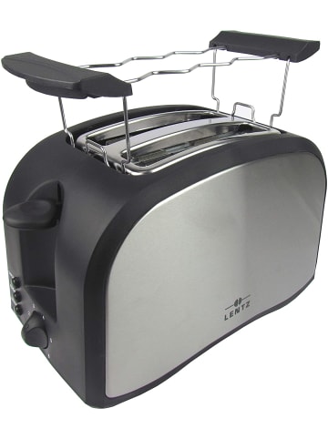 2-Scheiben Toaster 800W in Schwarz