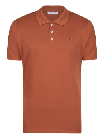 Polo Shirt Kurz Arm in Terrakotta