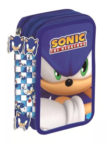 Sonic the Hedgehog Modern Giotto 3-stöckiges gefülltes Federmäppchen