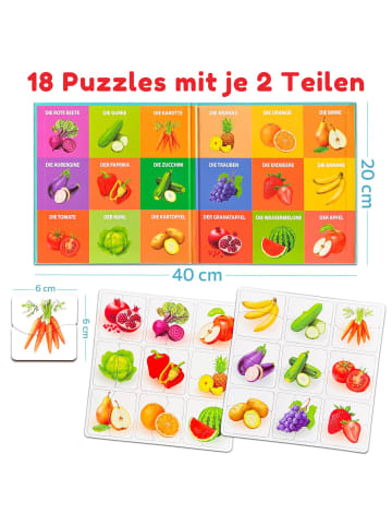 Meine ersten Puzzles Früchte und Gemüse