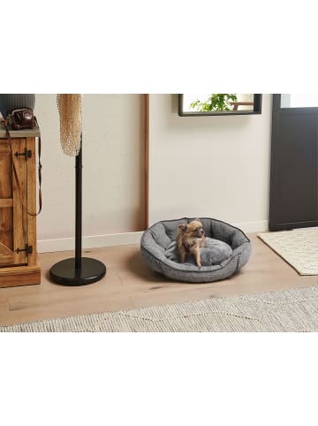 Tierbett CANDIR in Grau - (W) 60 x (H) 16 x (L) 50 cm