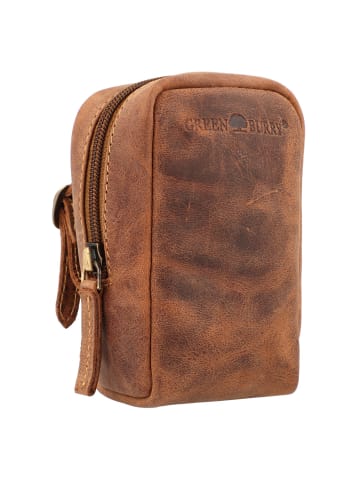 Vintage Fahrradtasche S Leder 8 cm brown
