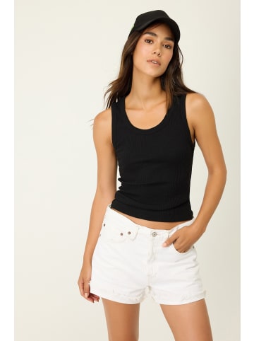 Blouse in Schwarz