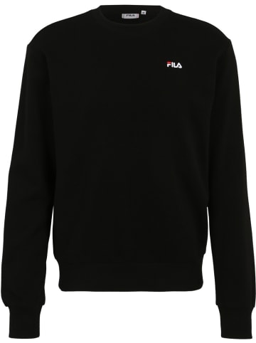 Pullover "Leverano Regular Crew Sweat" in Schwarz