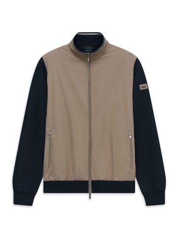 Sweatjacke in 50-beige