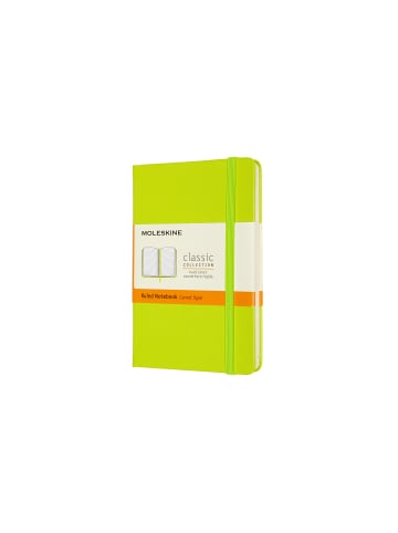 Notizbuch mit festem Einband, Liniert "Classic" in Limetten Grün