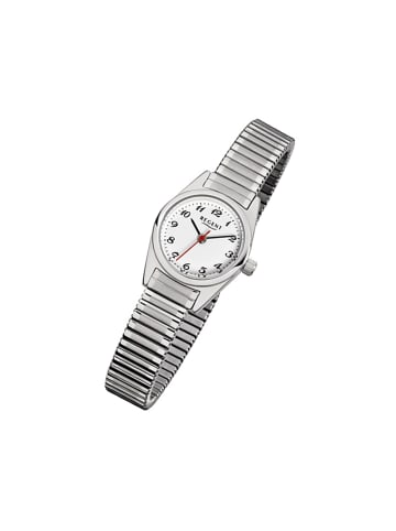 Analog-Armbanduhr Regent Zugarmband silber klein (ca. 22mm)