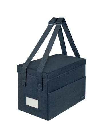 DeskSharing-Tasche Kompakt mit Deckel grau
