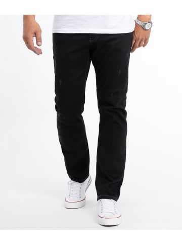 Jeans Straight Cut in Schwarz